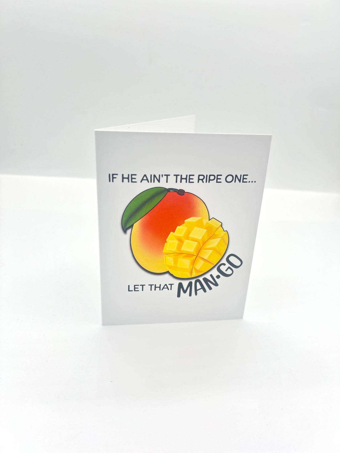 Let That Man-Go Note Card