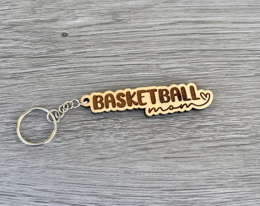 Sports Mom Keychains