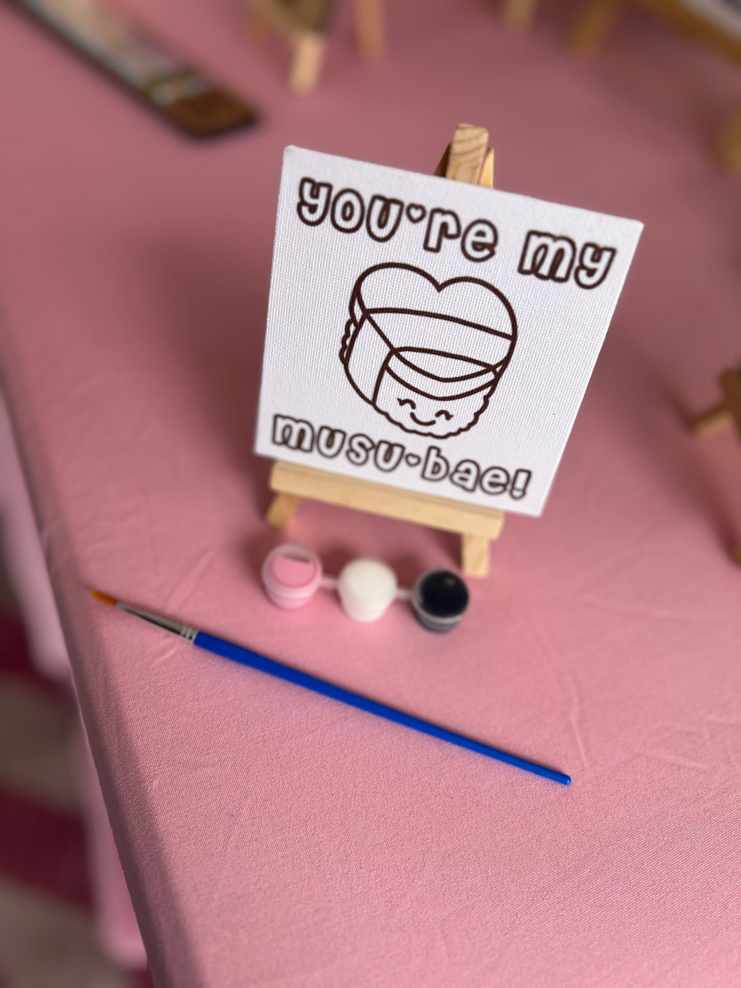 Mini Canvas Paint Kits