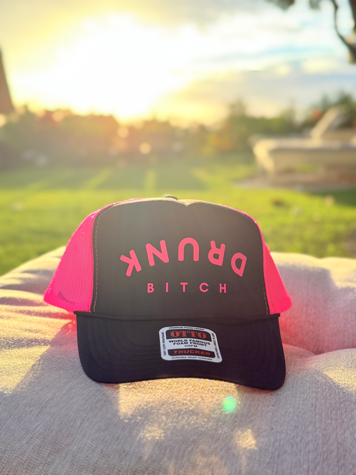 Drunk Bitch Foam Trucker Hat