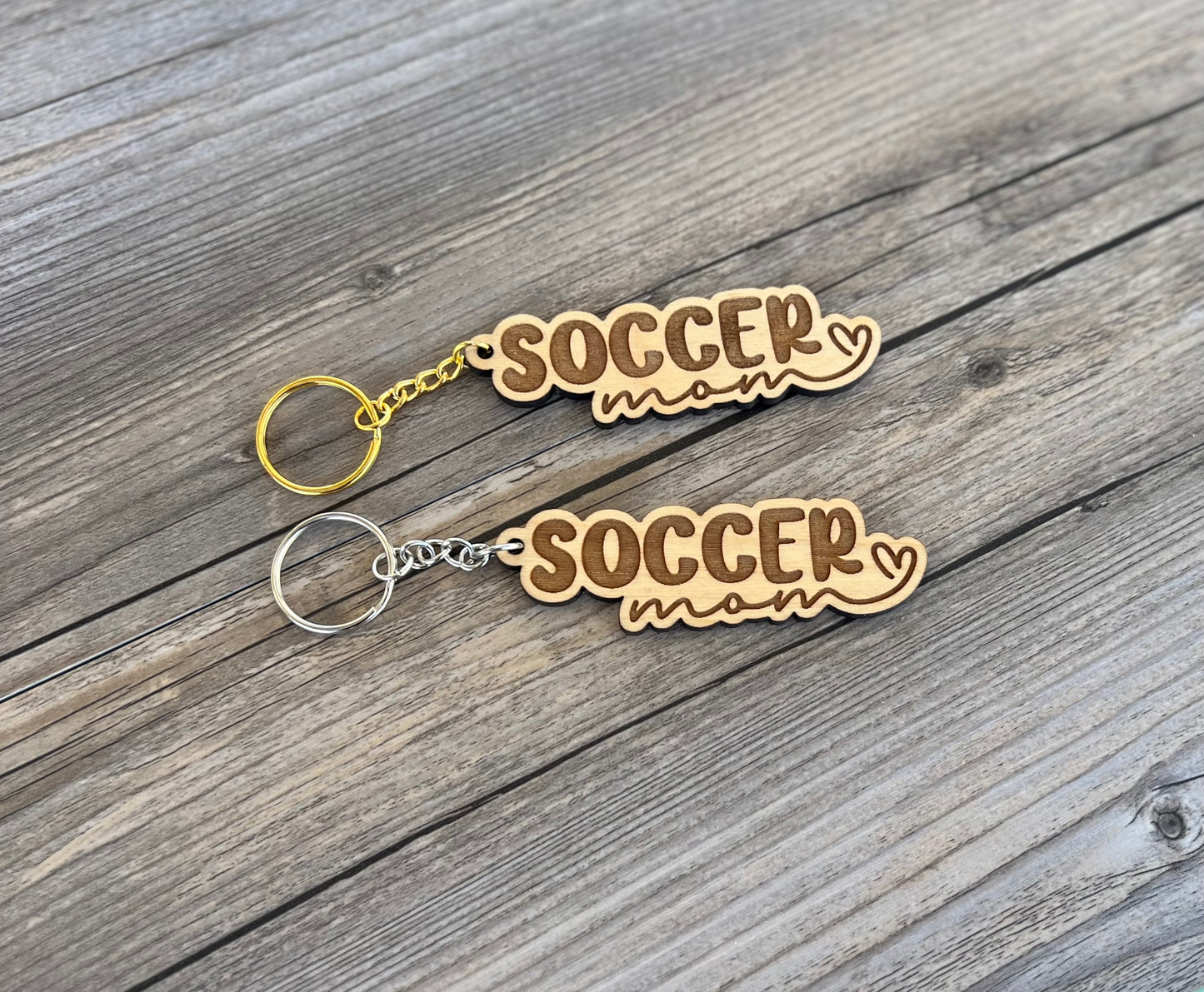 Sports Mom Keychains