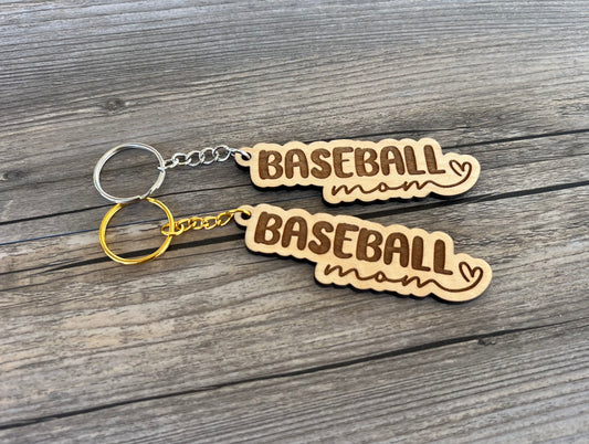 Sports Mom Keychains