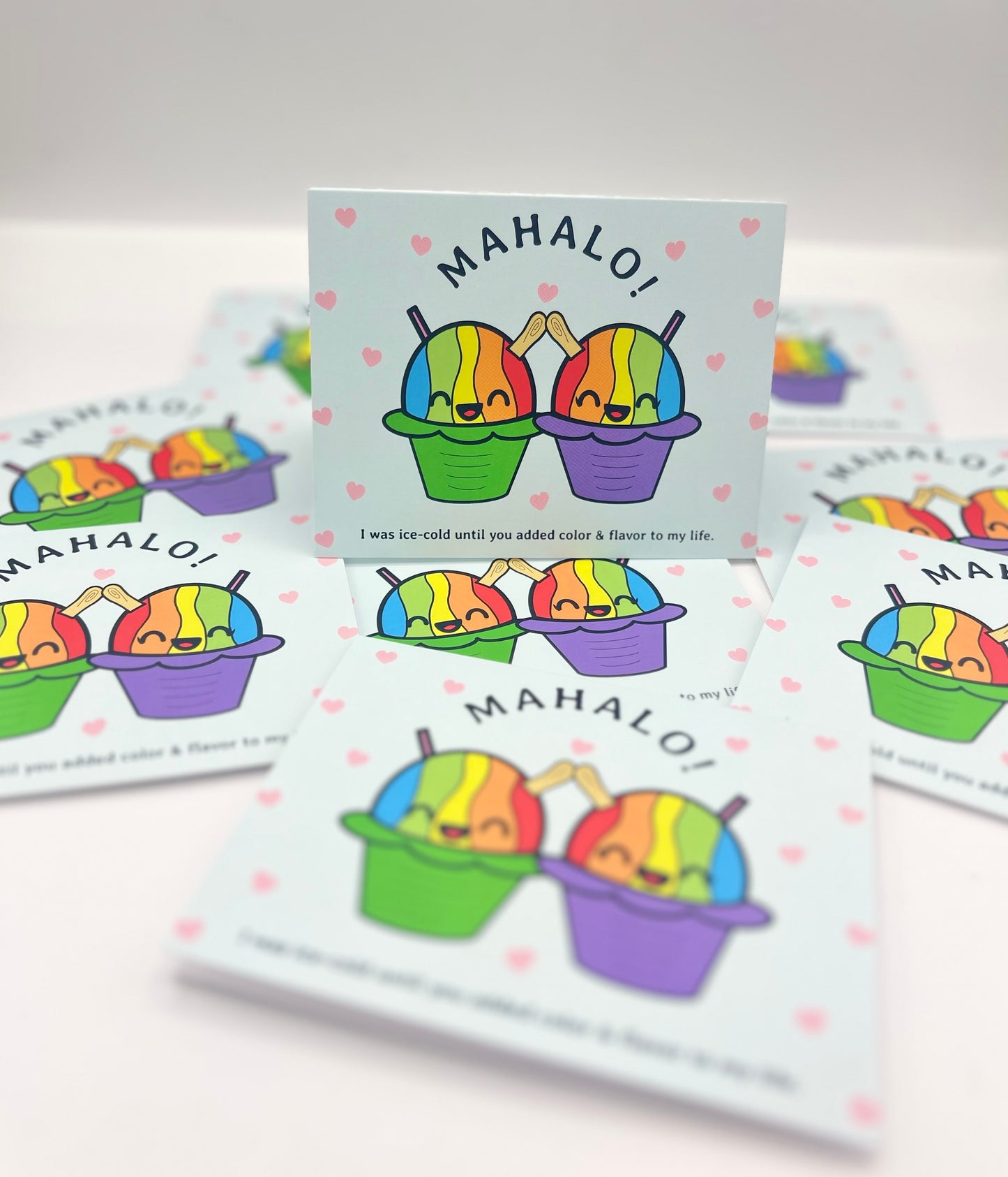 Mahalo Shave Ice Note Card